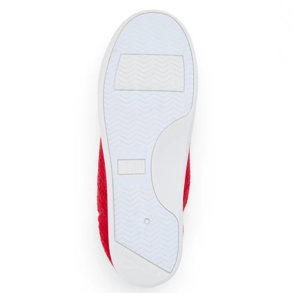 SOLD TIME AND TRU Women's Scrunch Back Slip-On Sneaker Sizes varies Red - Picture 4 of 5
